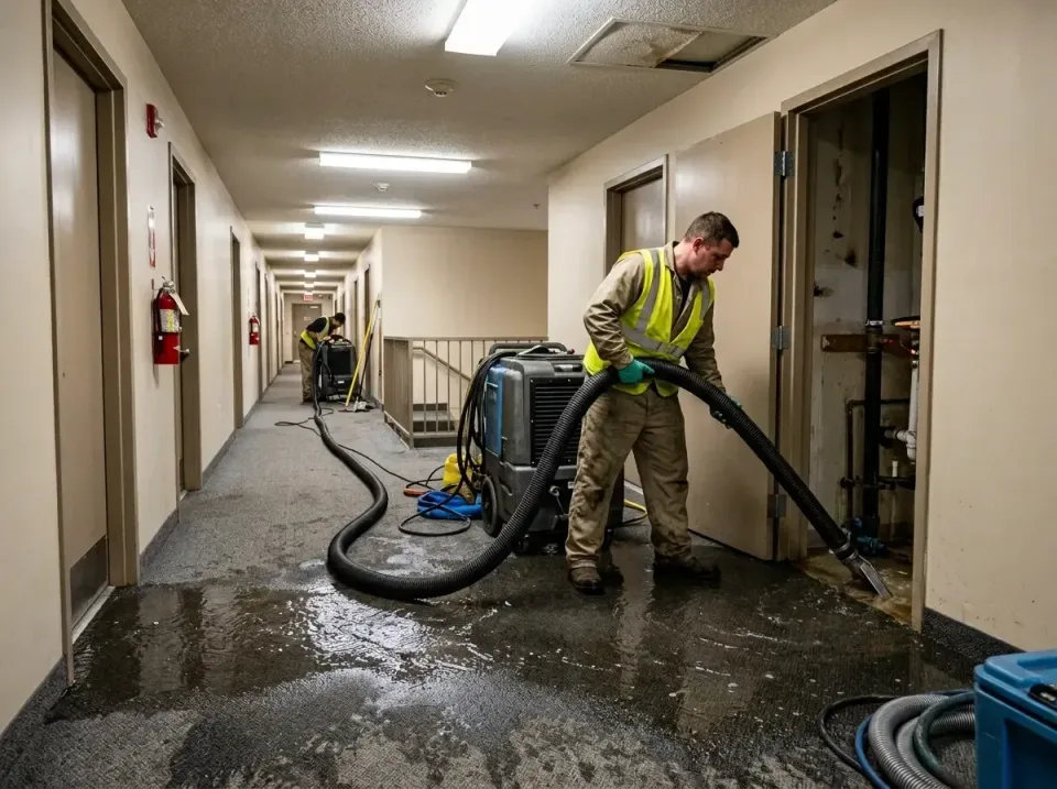 multi-unit-apartment-hallway-f-005 — frequently asked questions, Emergency Burst Pipe Water Extraction & Removal in Val Verd…